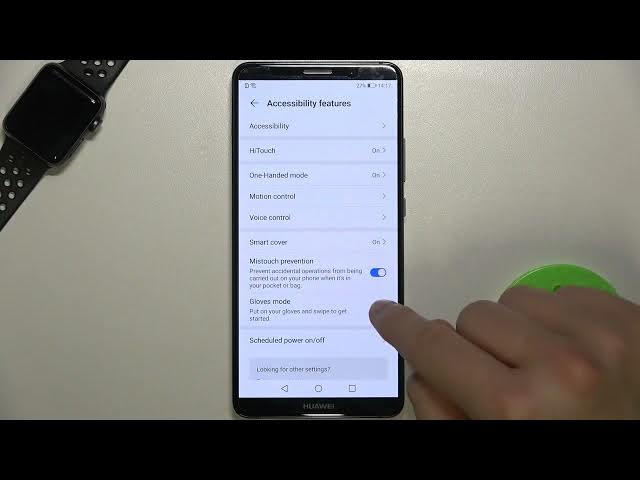 Video thumbnail for How to Enable Gloves Mode on Huawei Mate 10 Pro – Use Glove Mode