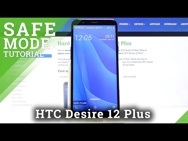 Video thumbnail for How to Enter Safe Mode in HTC Desire 12 Plus–Diagnose System Issues