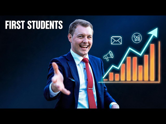 Video thumbnail for How to Market Your Online Course and Get Your First Students