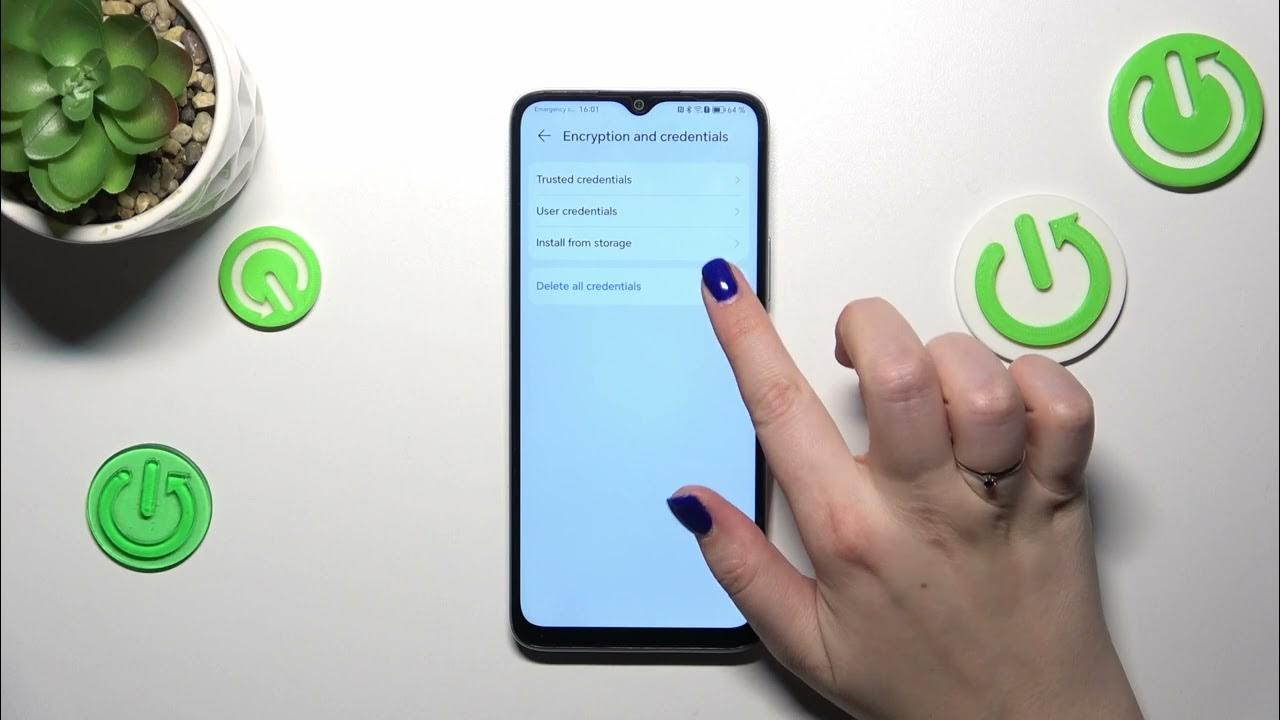 Video thumbnail for How to Clear Credentials on HONOR X6A