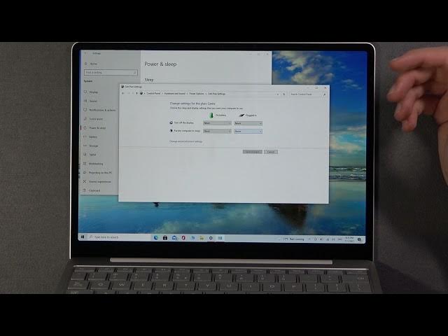 Video thumbnail for How to Switch & Customize Power Plan on MICROSOFT Surface Laptop GO – Create Power Plan