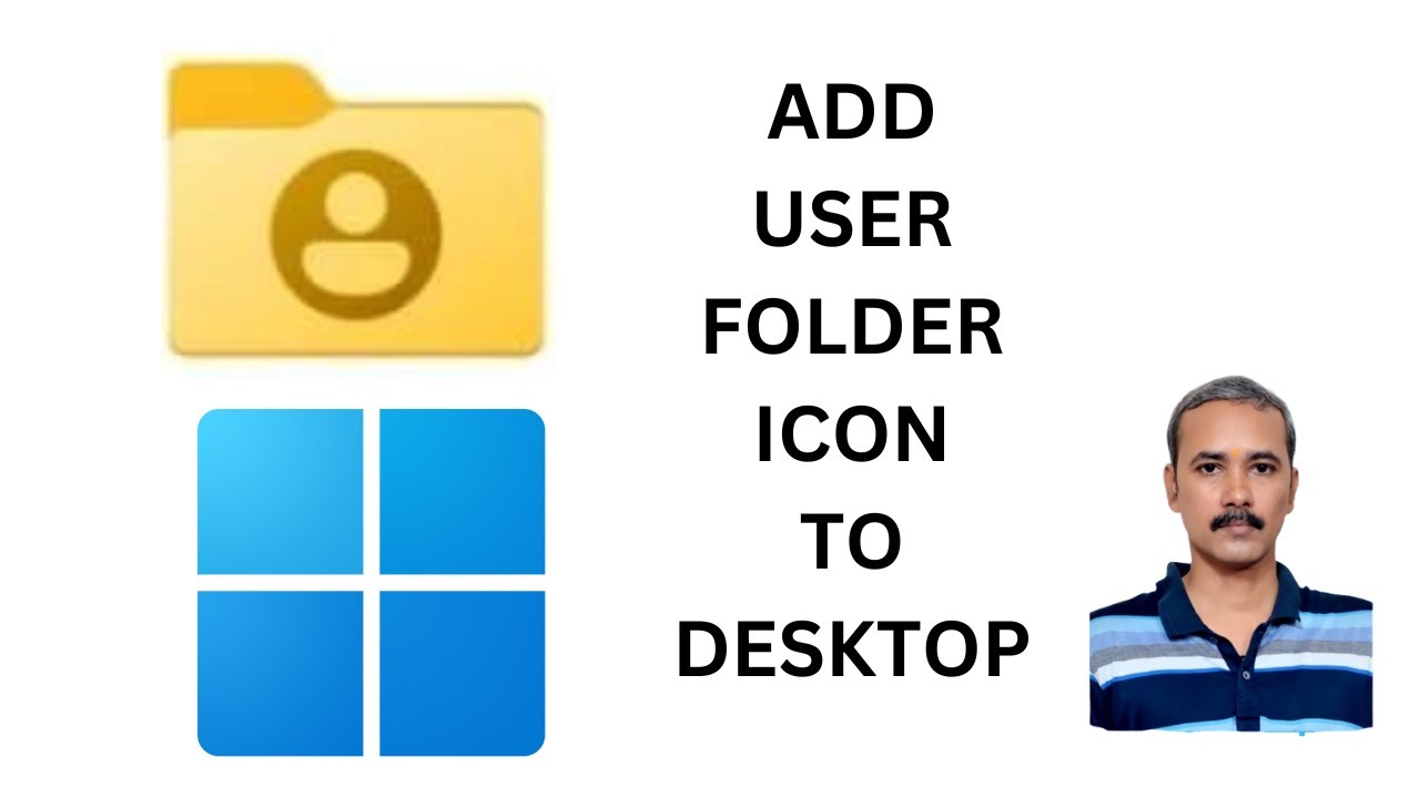 'Video thumbnail for How to Make the User Folder Icon Appear on Windows 11 Desktop | GearUpWindows Tutorial'