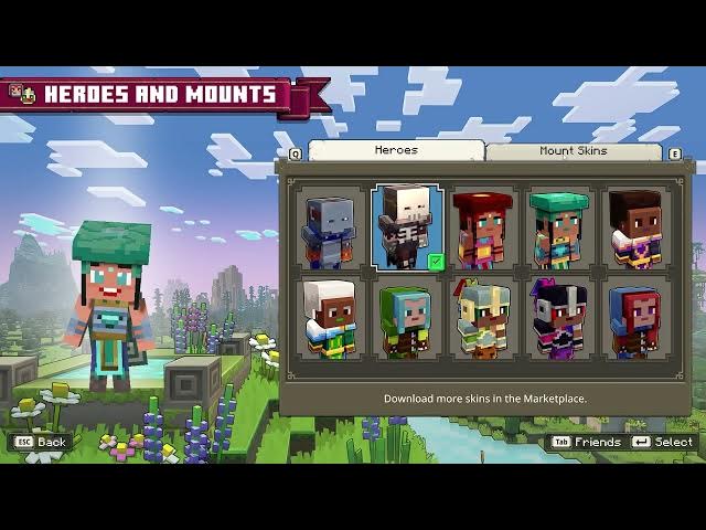 Video thumbnail for How To Change Hero Skin In Minecraft Legends