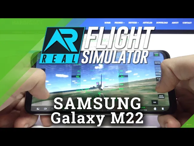 Video thumbnail for Samsung Galaxy M22 - Real Flight Simulator Gameplay