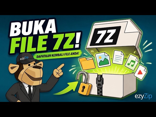 Video thumbnail for 📦 Cara Membobol Kata Sandi 7Z secara Online Gratis | Pulihkan File 7Z Terenkripsi