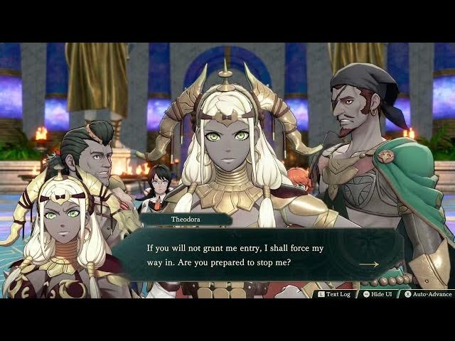 Video thumbnail for Fire Emblem: Fortune's Weave - 1 Cai's Path Ch 11: Theodora Want To Talk To Aurora | Cai Cutscene