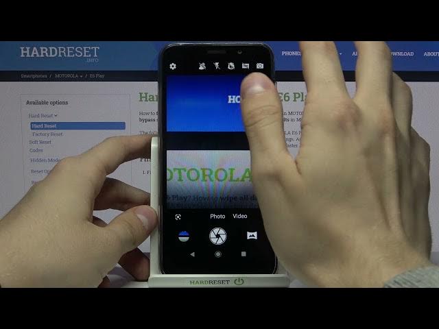 Video thumbnail for How to Set Camera Timer in MOTOROLA E6 Play – Find Timer Options