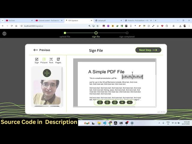 Video thumbnail for Build a Vue.js Canva PDF Editor Clone in Browser to Annotate & Highlight PDF in Browser Using TS
