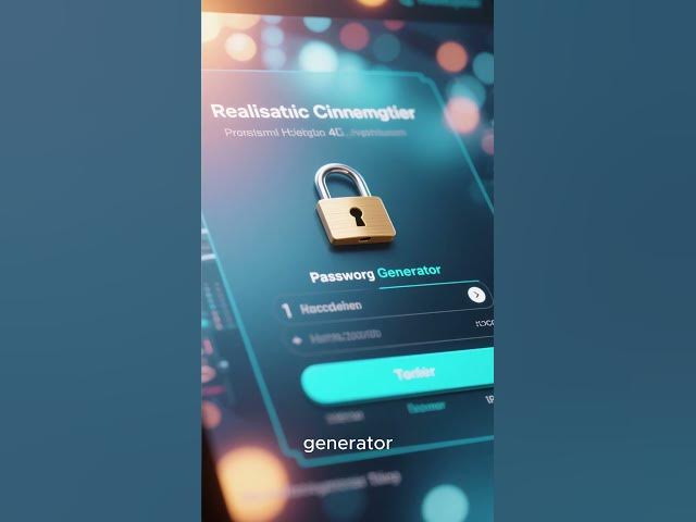 Video thumbnail for The best password generator
