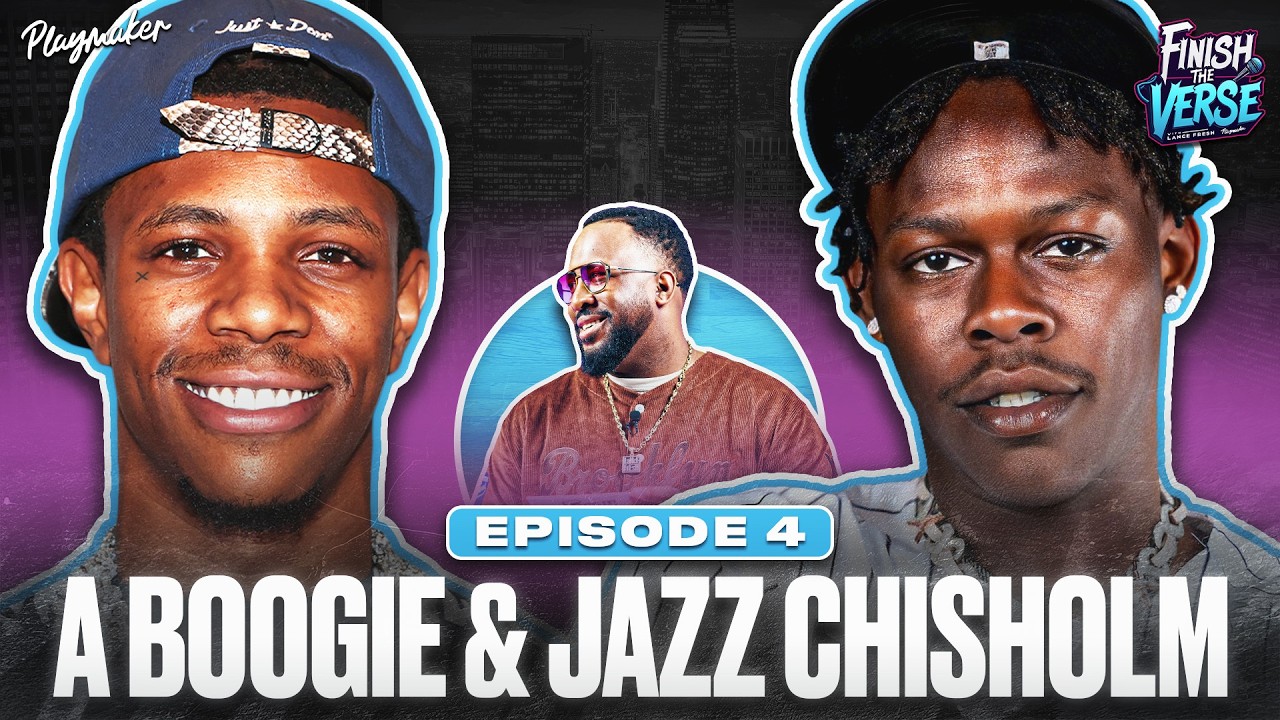 Video thumbnail for Jazz Chisholm Jr. & A Boogie On Knicks Championship + Music Connection | Finish The Verse Episode 4