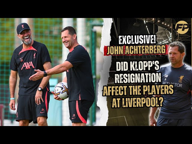 Video thumbnail for John Achterberg: Did Jurgen Klopp's resignation affect Liverpool's title push in 2023/24?
