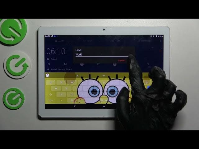 Video thumbnail for How to Set Up Alarm Clock on TOSCIDO M863 – Schedule Alarms