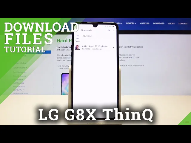 Video thumbnail for Download Folder in LG G8X ThinQ – Locate Downloaded Files