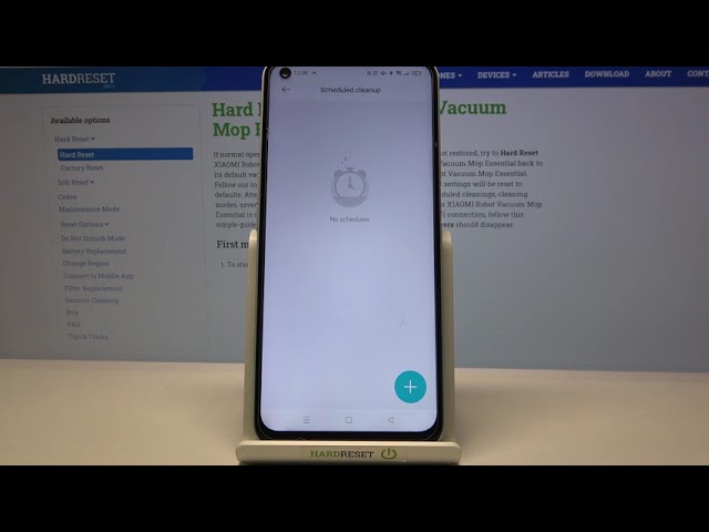Video thumbnail for How to Plan Cleaning on Xiaomi Mi Robot Vacuum Mop Essential - Schedule Vacuuming in Mi Home App