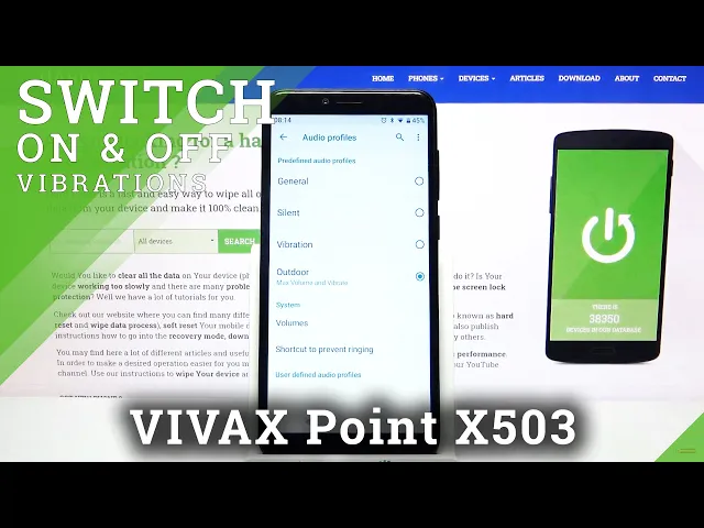 Video thumbnail for Manage Vibration Option – VIVAX Point X503 Vibration Settings