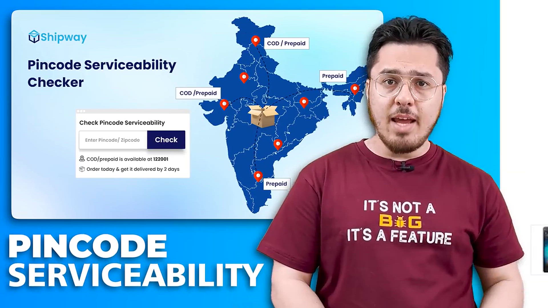 'Video thumbnail for Adding Pincode Serviceability Check on Codeswear.com _ NextJs Tutorial for Beginners #41'
