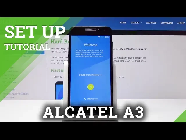 Video thumbnail for How to Activate ALCATEL A3 - Set Up / Configuration Process