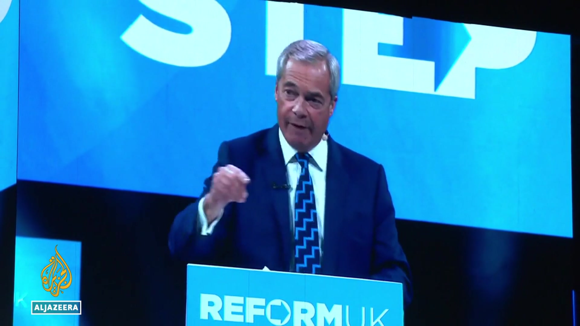 'Video thumbnail for UK politics: Reform UK prepares to be the next party of government'