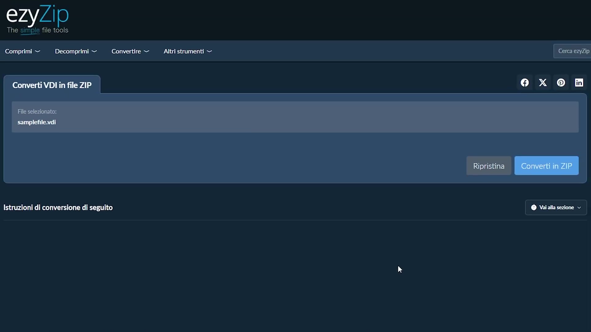 Video thumbnail for 📀 Come Convertire VDI in ZIP Online Gratis | Senza Installare Alcun Software