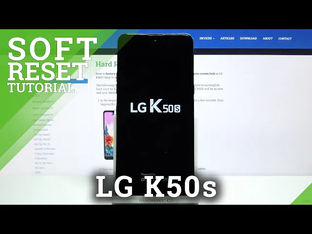 Video thumbnail for How to Force Restart LG K50s – Restart Device Manually