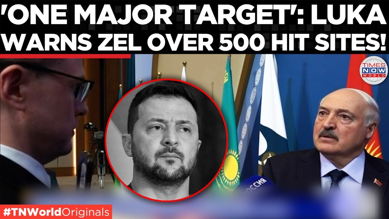 Video thumbnail for 'Precise Coordinates to Hit': Lukashenko Issues Stark Warning Amid Zelensky's 500-Target Claim