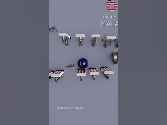 Video thumbnail for happy independence day Malaysia.