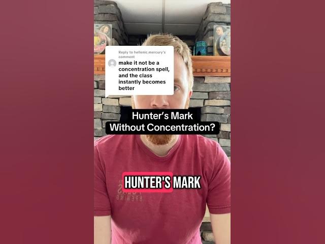 Video thumbnail for Removing concentration from Hunter’s Mark