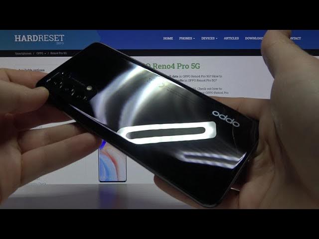 Video thumbnail for How Oppo Reno5 5G Look Like - Black Color Presentation