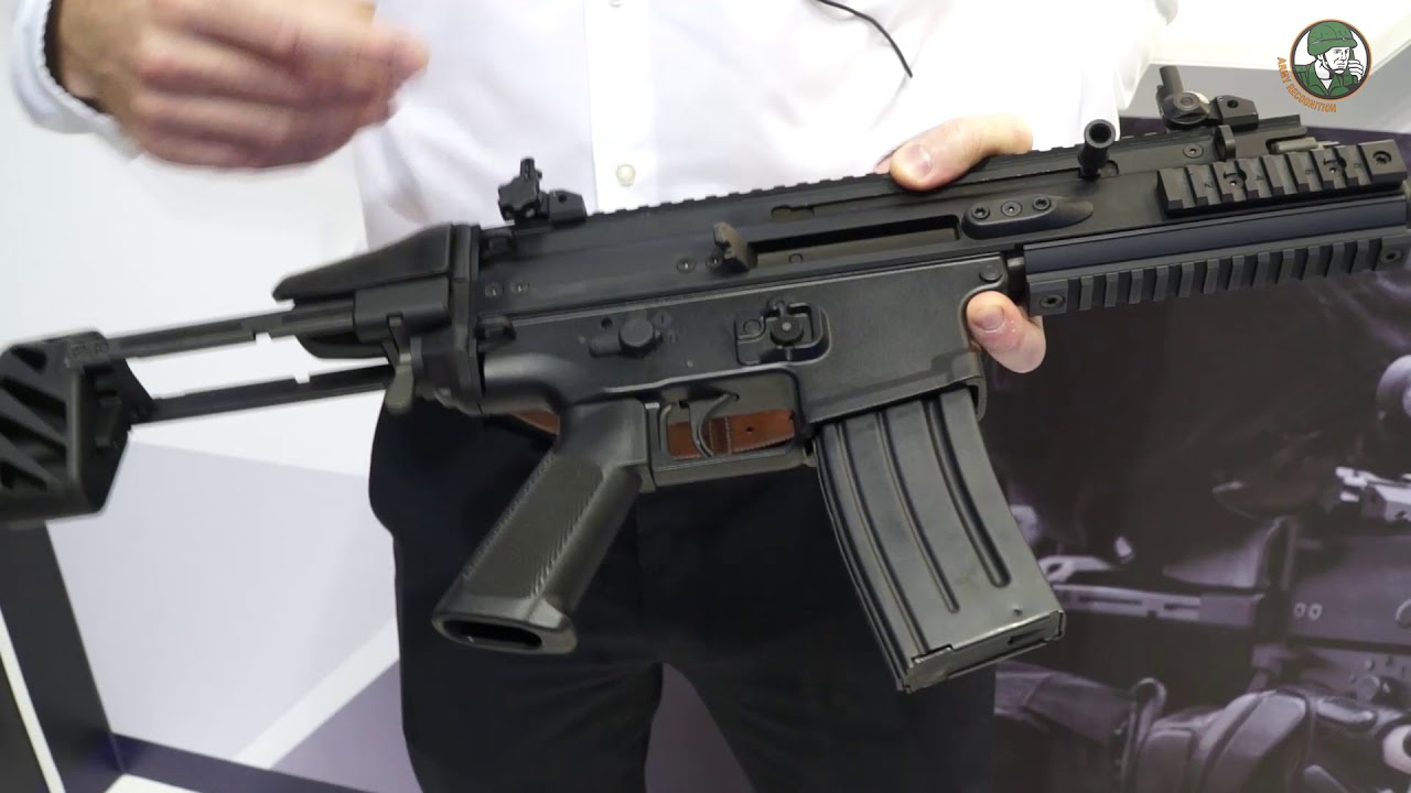 'Video thumbnail for SCAR-SC review Subcompact Carbine FN Herstal Belgium firearms manufacturer Milipol 2017'