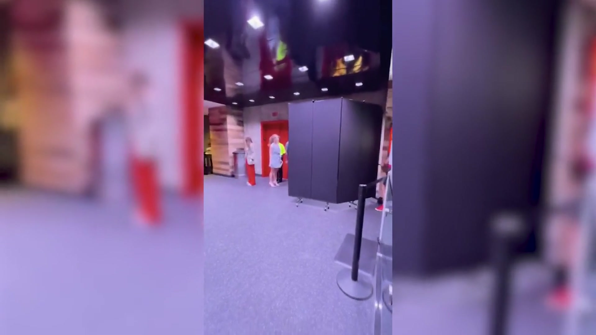 'Video thumbnail for Taylor Swift sneaks into Kansas City Chiefs' first home game'