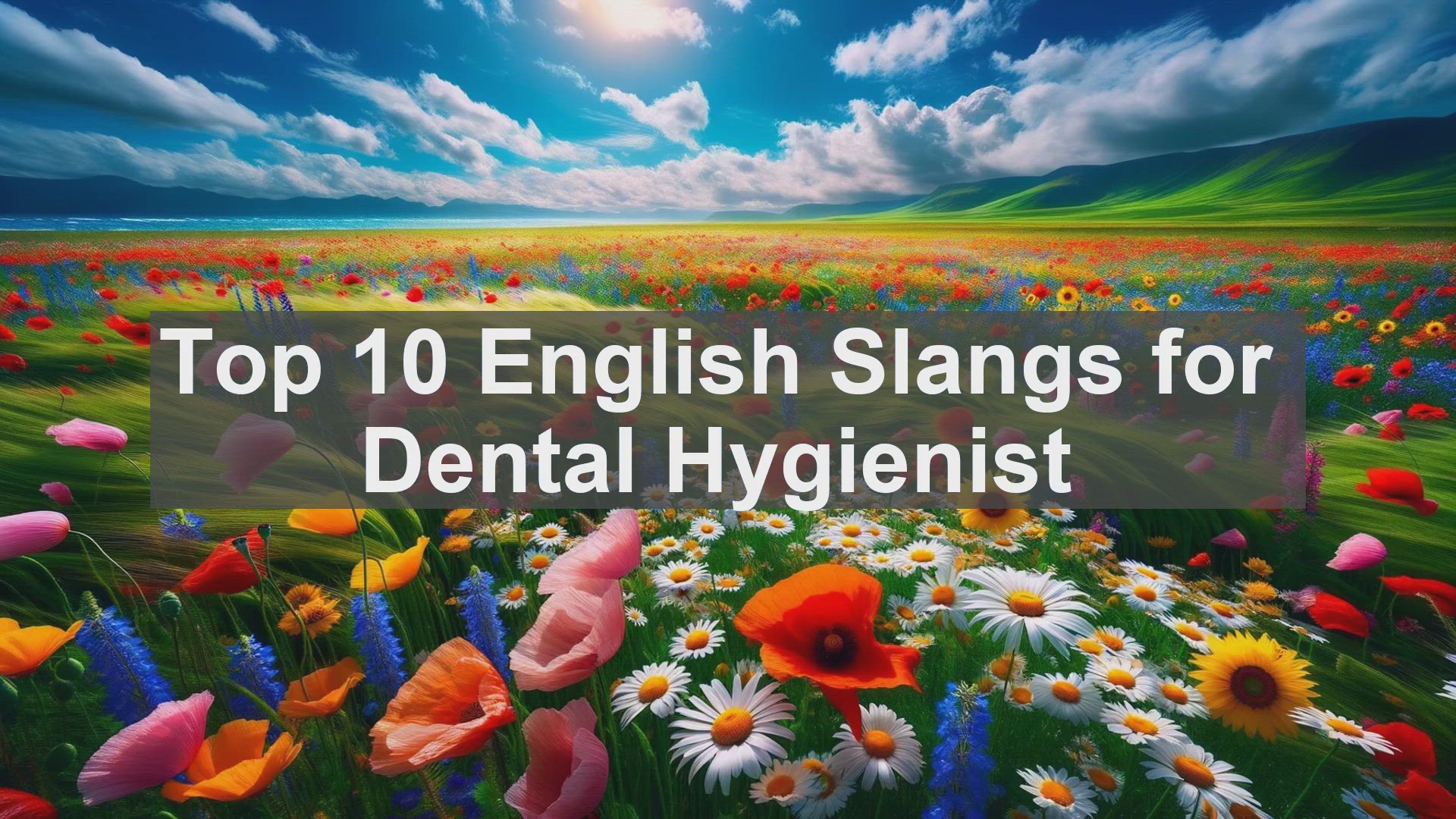 'Video thumbnail for Top 10 English Slangs for Dental Hygienist'