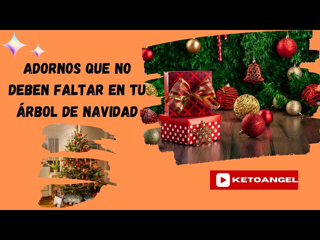 'Video thumbnail for Adornos que no deben faltar en tu árbol de Navidad-video'