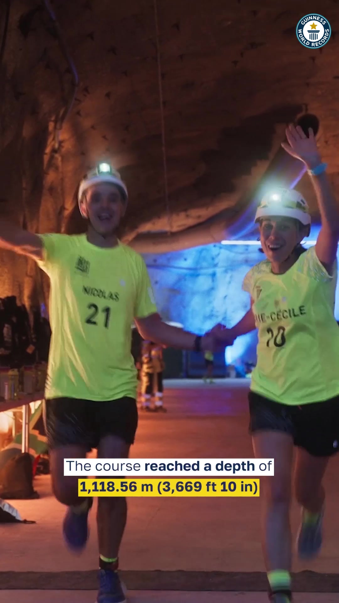 Video thumbnail for World's Deepest Marathon Underground Record