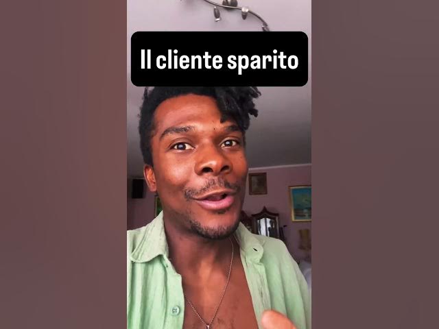 Video thumbnail for il cliente era sparito, ma ora è ricomparso