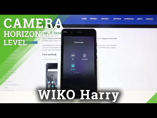 Video thumbnail for How to Disable / Enable Camera Leveler in Wiko Harry – Take Straight Pictures