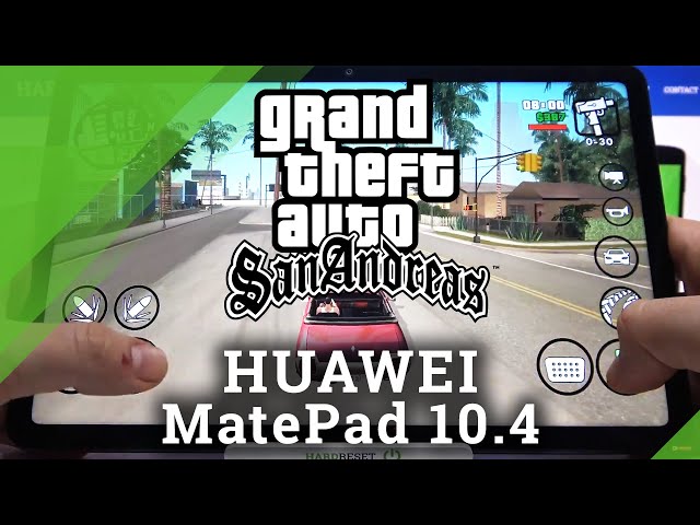 Video thumbnail for Huawei MatePad 10.4 - GTA San Andreas Game Test