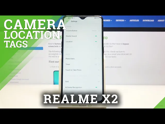 Video thumbnail for How to Use Camera Location Tags on REALME X2 – Enable Camera Location Tags