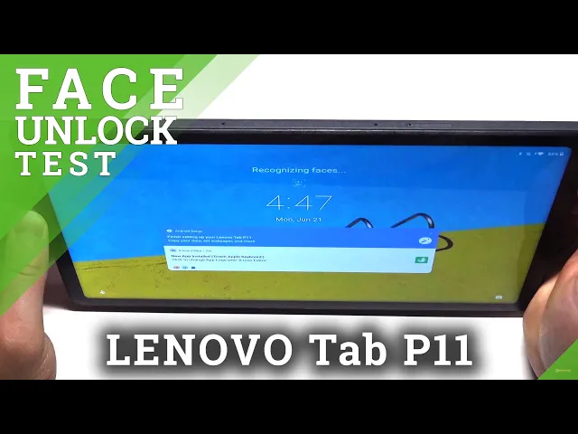 Video thumbnail for Test / Control Face Unlock Option Work - LENOVO Tab P11
