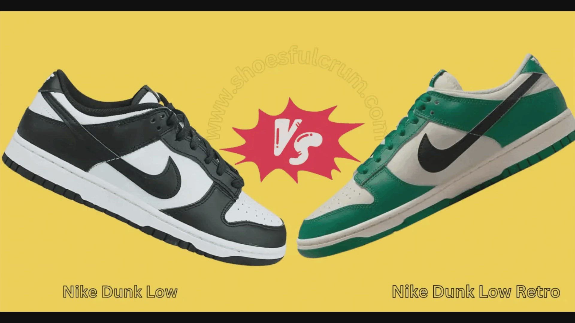 Video thumbnail for Nike Dunk Low Vs Nike Dunk Low Retro