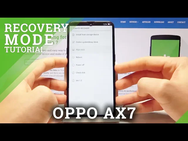Video thumbnail for How to Enter Recovery Mode on OPPO AX7 - Boot & Exit Mode