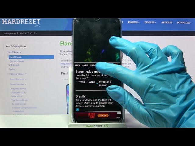 Video thumbnail for Magic Fluids Wallpaper - VIVO Y72 & Animated Wallpaper Installation