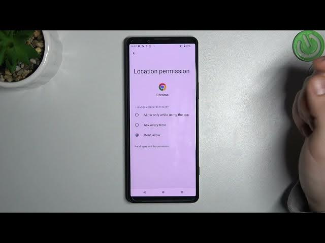 Video thumbnail for How to Disable App Location Access in Sony Xperia 5 IV- Stop App Tracking