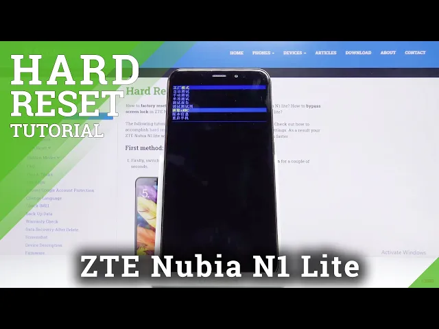 Video thumbnail for How to Hard Reset ZTE Nubia N1 Lite Using Factory Mode – Factory Reset