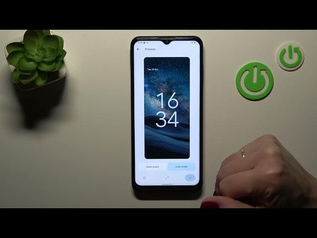 Video thumbnail for How to Change Lock Screen Wallpaper on NOKIA G60 - Change Wallpaper