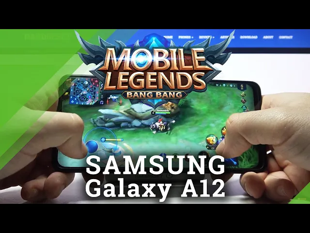 Video thumbnail for Mobile Legends Gameplay on SAMSUNG Galaxy A12 – FPS / Drops / Crashes Checkup