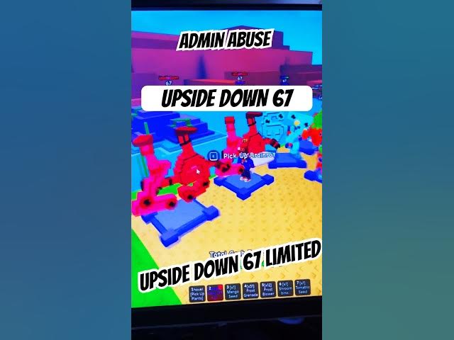 Video thumbnail for 🔴UPSIDE DOWN 67 BRAINROTS 🔴LIVE STOCK🔴 PLANTS VS BRAINROTS #roblox #plantsvsbrainrots #shorts