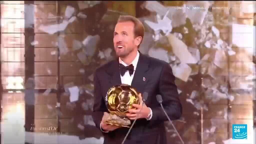 Video thumbnail for England's Kane wins Ballon d'Or, Putellas claims women's award