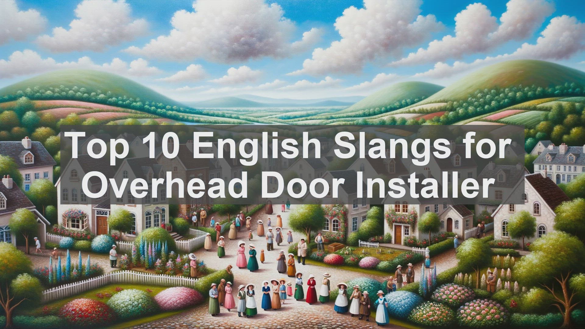 'Video thumbnail for Top 10 English Slangs for Overhead Door Installer'