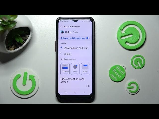Video thumbnail for How to Turn On / Turn Off App Notifications on the SAMSUNG Galaxy Xcover6 Pro