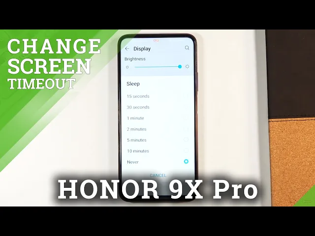 Video thumbnail for How to Change Screen Timeout in HUAWEI Honor 9x Pro – Find Screen Sleep Options